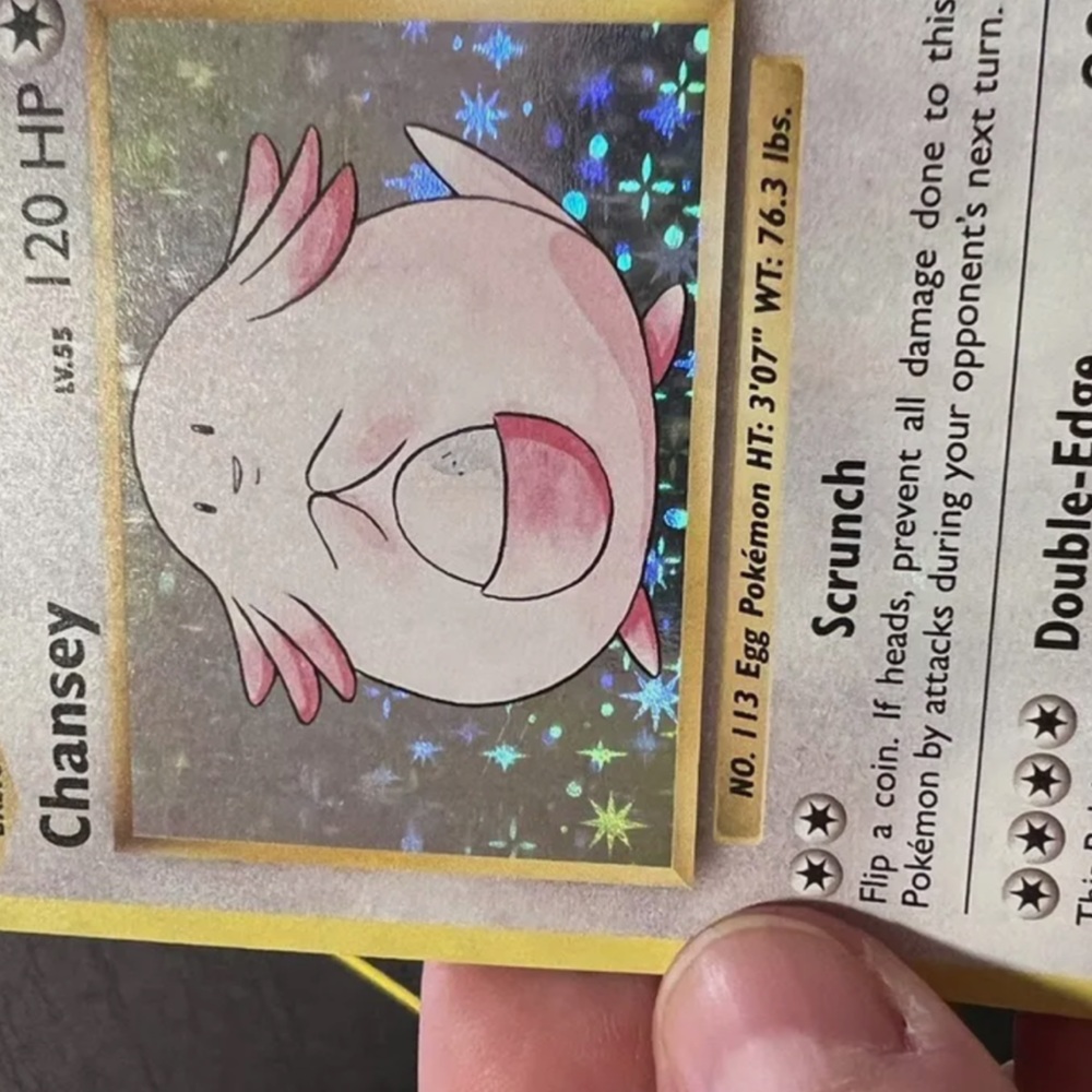 Chansey holo
